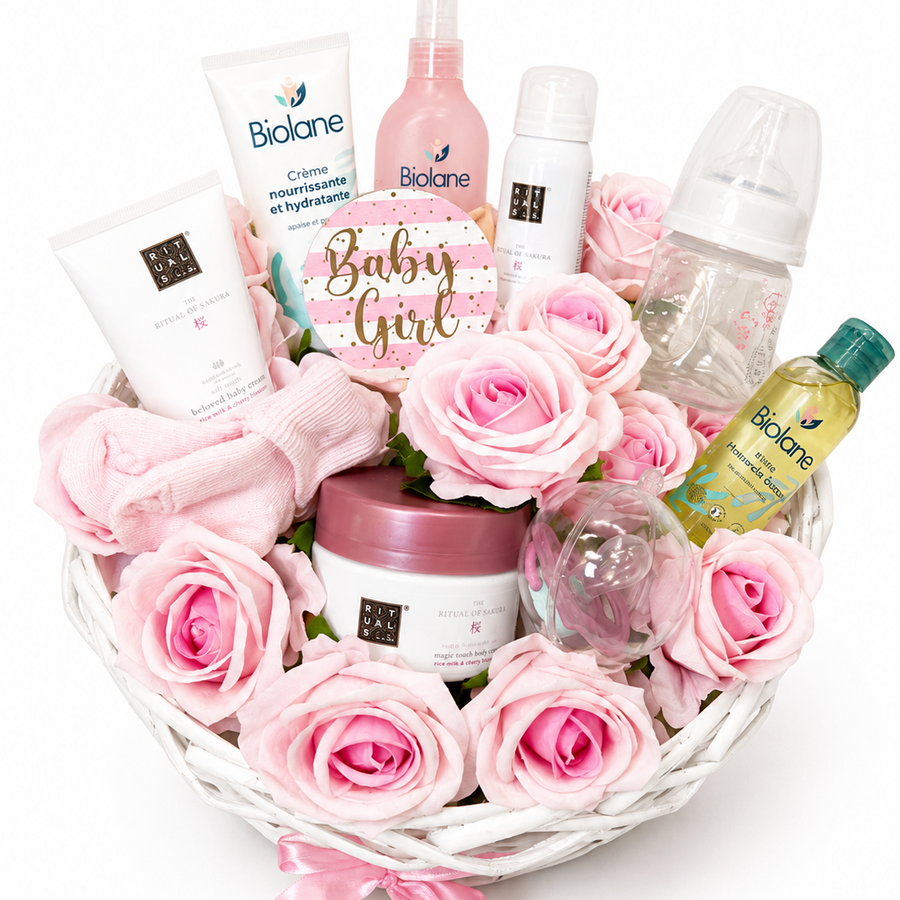 Panier Baby Girl Tendresse