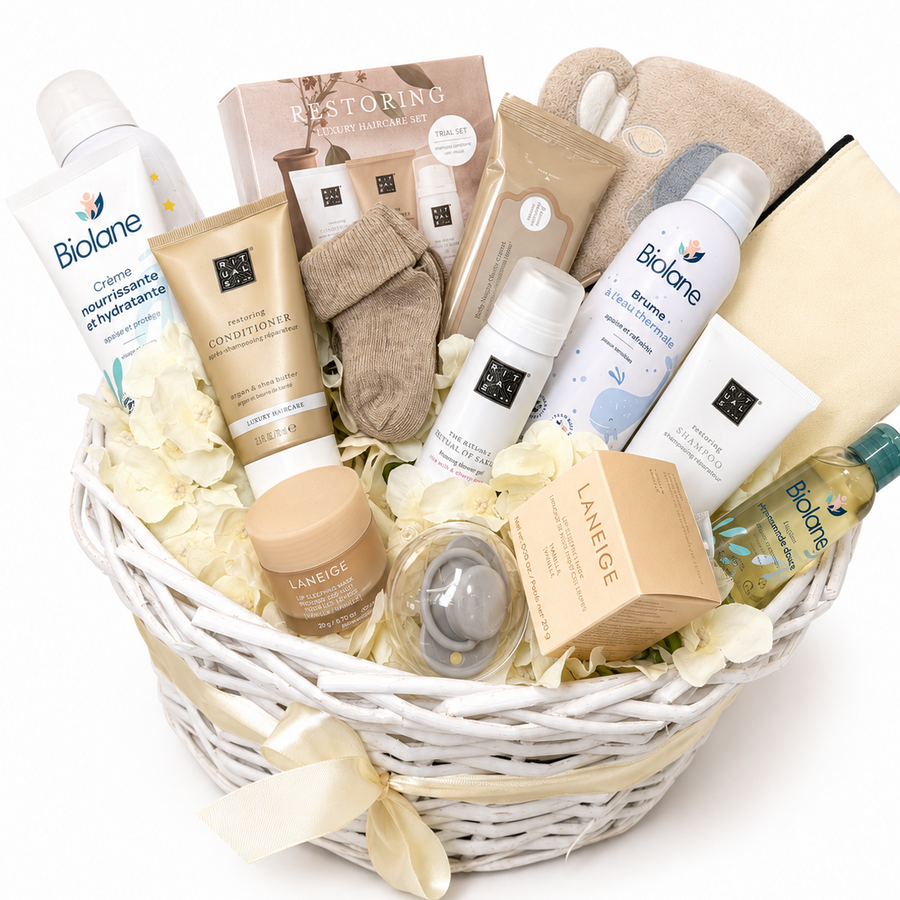 Panier Baby Beige Bonheur