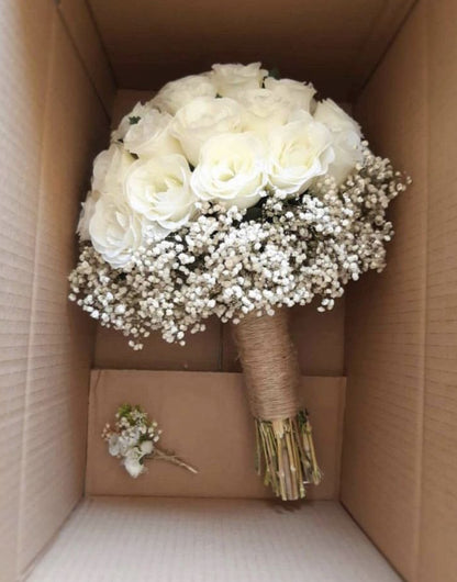 Bouquet mariée bohème