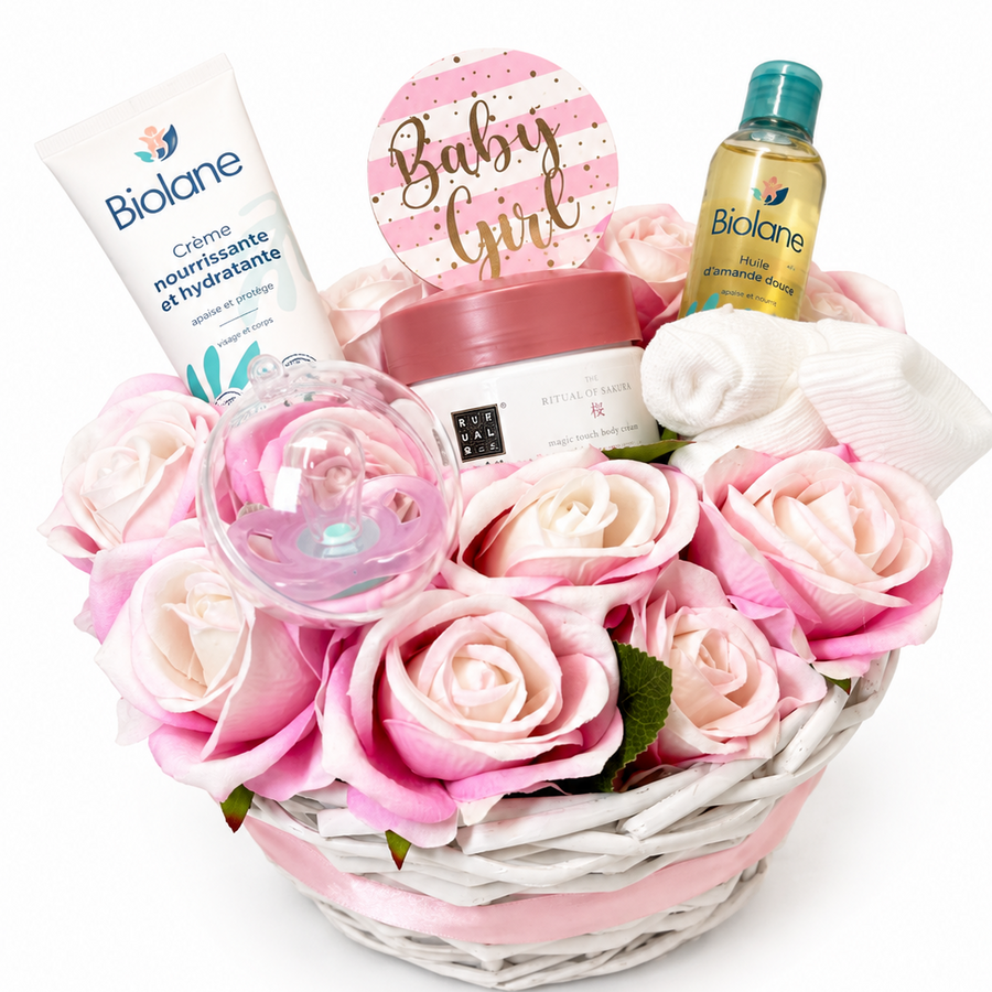 Panier Baby Girl Welcome