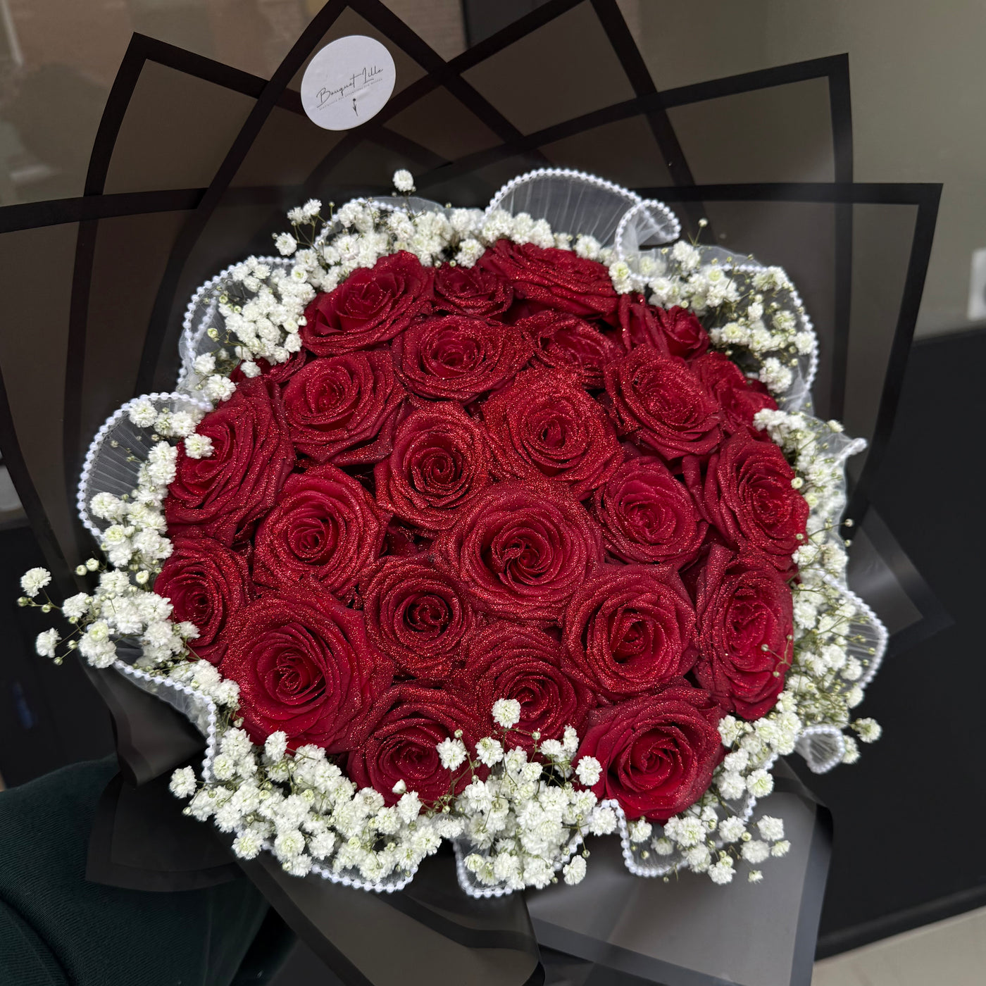 Bouquet Paillette & Gypsophile✨