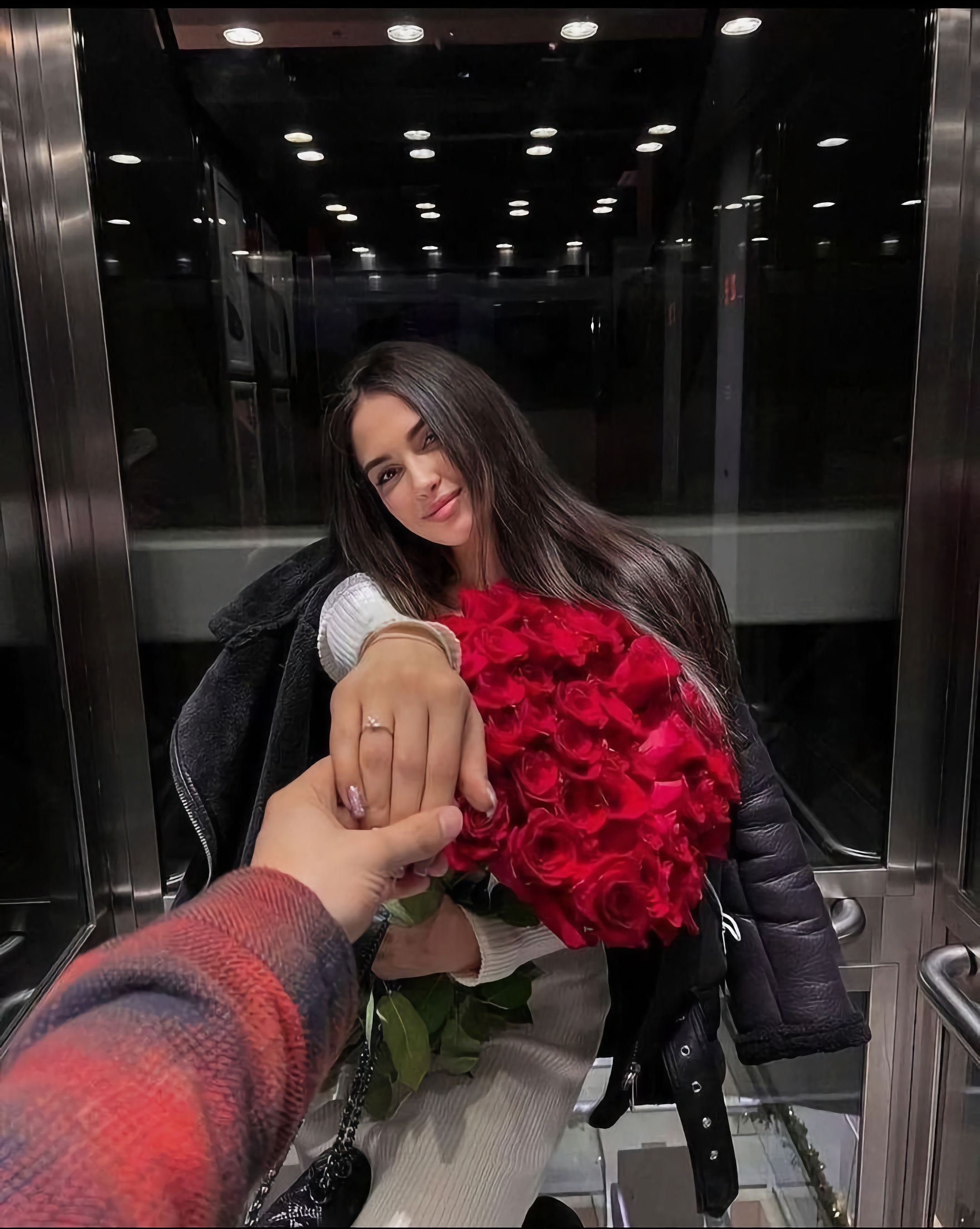 Roses rouges, roses et blanches Bouquet Lille